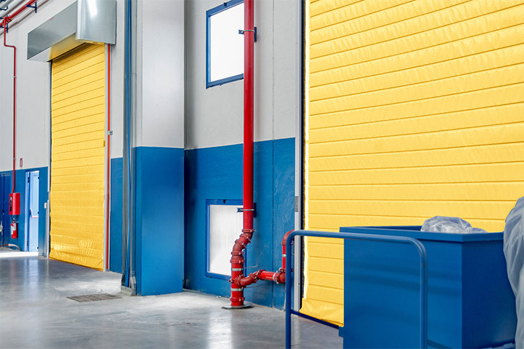 GS Doors (Giesse) AUTO-FRIGO speed doors for cold storage facilities