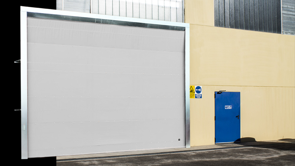 GS Doors (Giesse) industrial speed door with double sheet