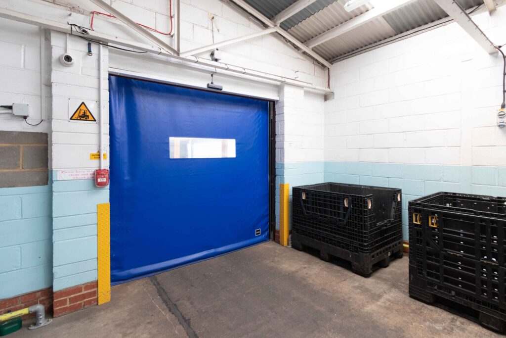 Food factory high speed rapid roll door